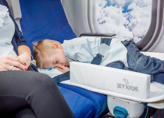 Flying with kids made easier with the BedBox
