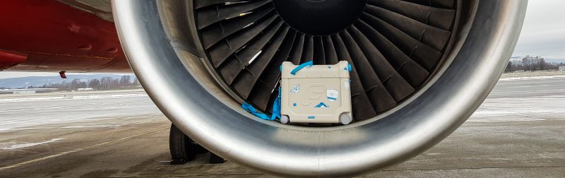 BedBox in Airplane Engine