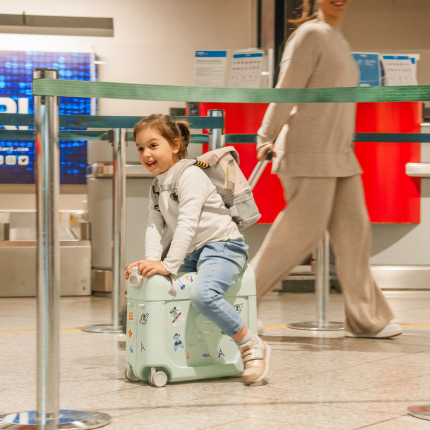 Getting through airport security with kids